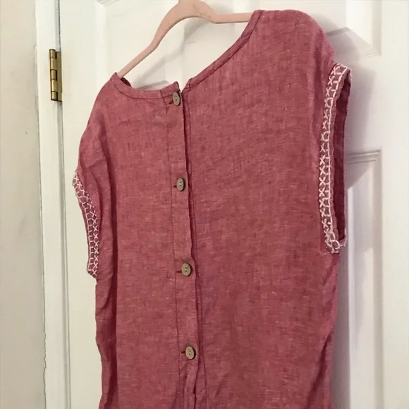 100% Linen Top - Picture 7 of 9